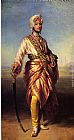 Franz Xavier Winterhalter Paintings - The Maharajah Duleep Singh by Franz Xavier Winterhalter